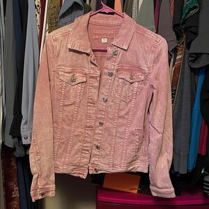 Maurices Light Pink Jean Jacket